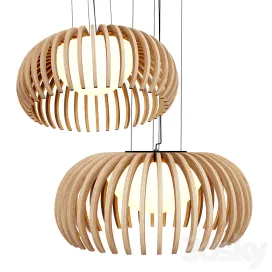 Makris bollicina wood lamps